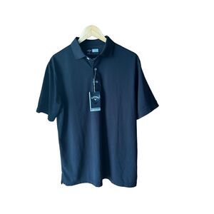 Callaway Opti Series Black Golf Performance Polo US Men’s sz M NWT